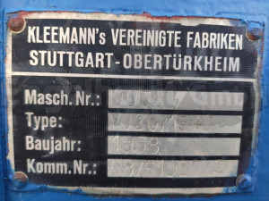 Kleemann VU2G/1540 DD-6